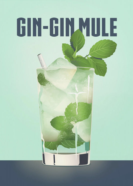 Gin Gin Mule | Leinwand