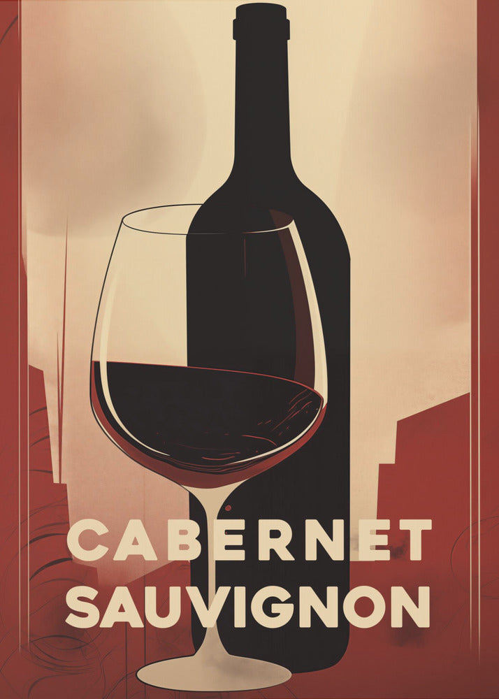 Rotwein Nr. 3 | Poster