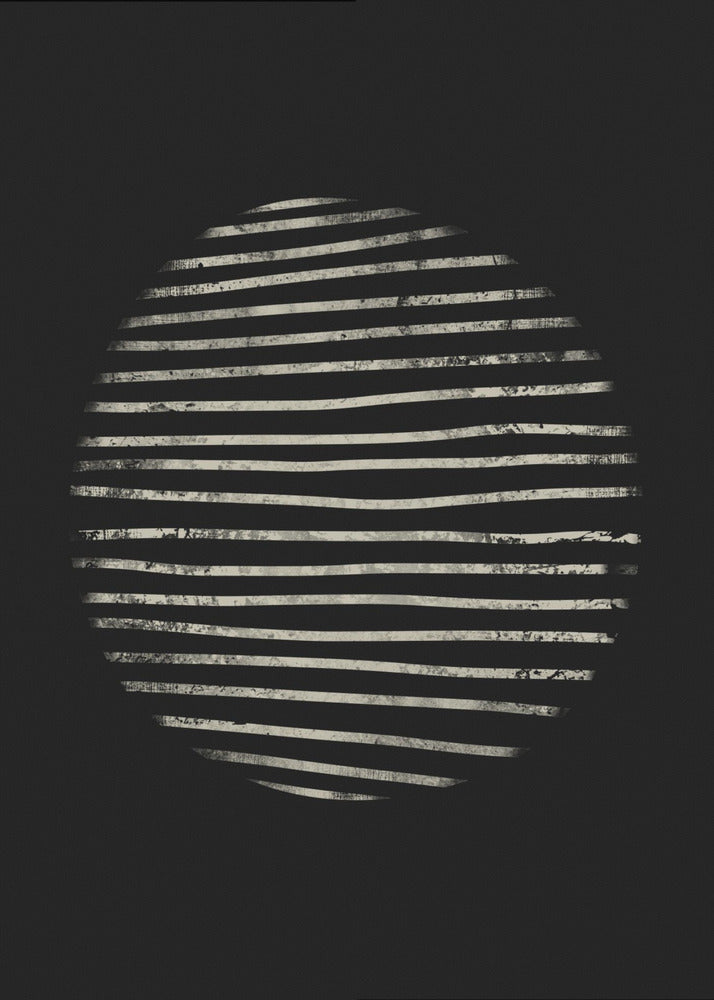 Mitternachtswind-Abstraktion | Leinwand