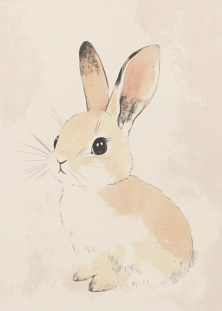 Hasen-Gelassenheit | Poster