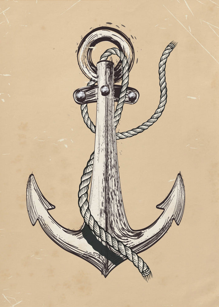 Nautische Ankergeschichte | Poster
