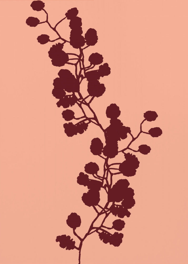 Blumensilhouette 2 | Poster
