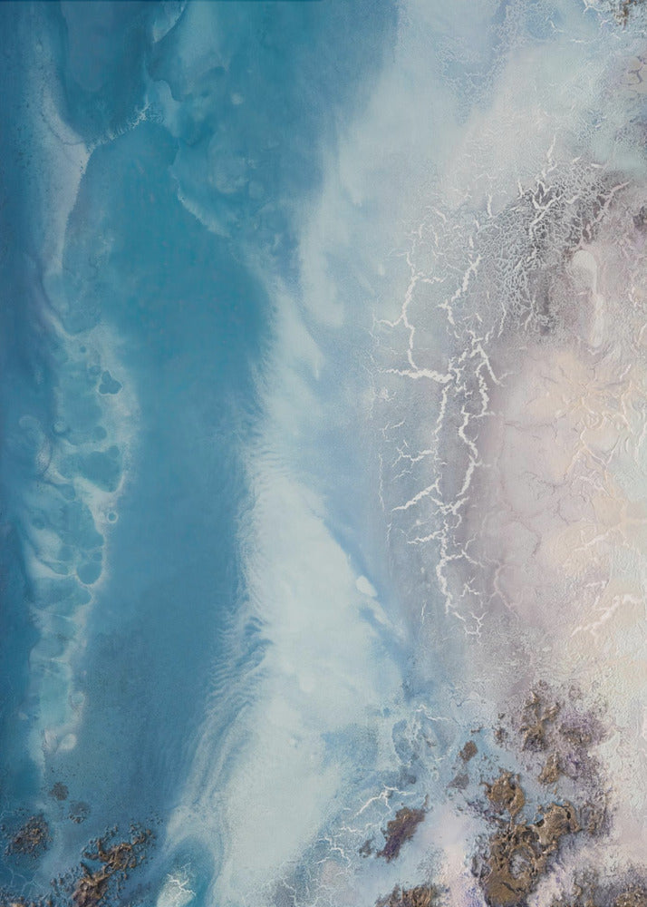 Aerial Beach - Seaside Whispers 1 | Canvas