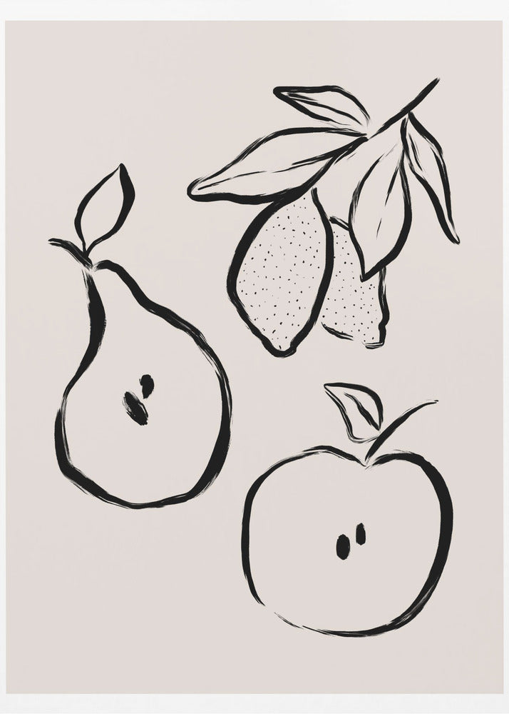 Fruchtbare Skizzen | Poster
