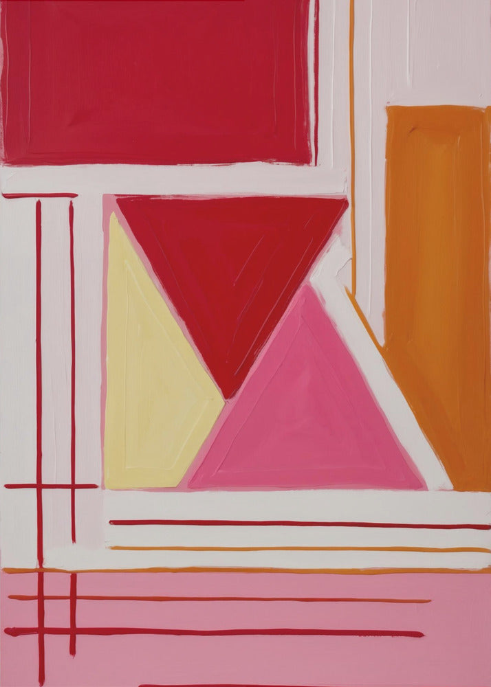 Geometrische Harmonie | Leinwand