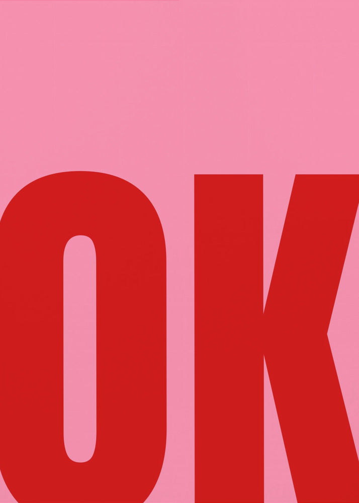 Fettgedruckter minimalistischer Text | Poster