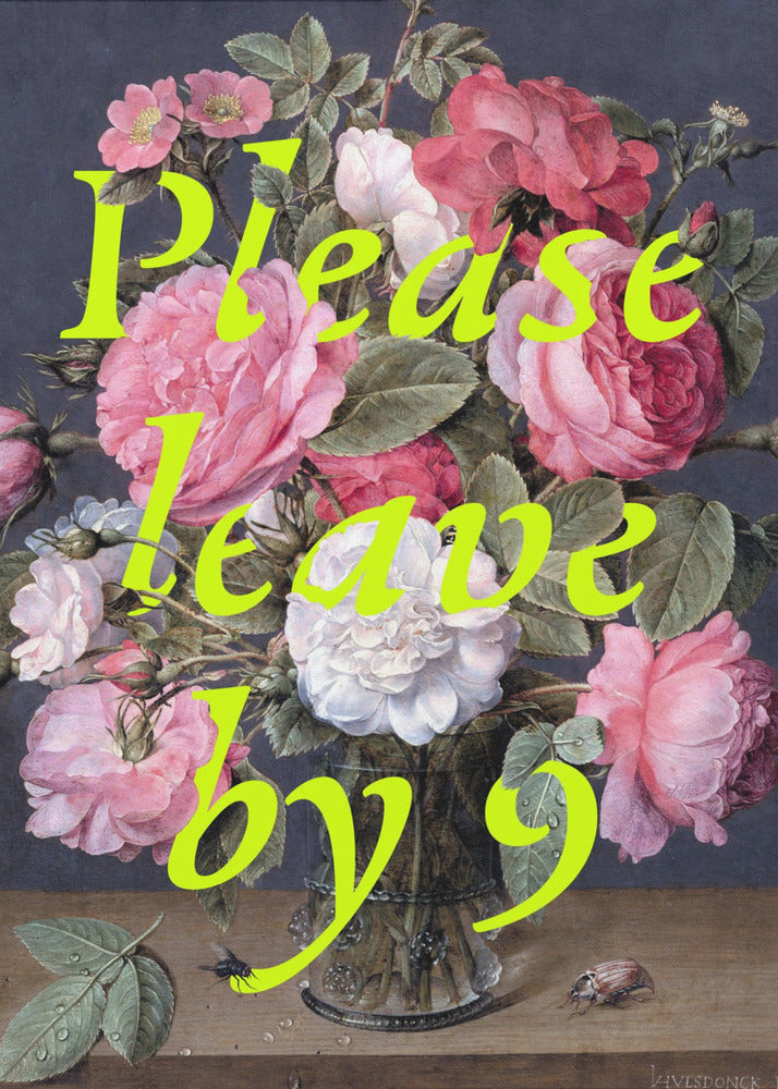Florale Ausgangsanfrage | Poster