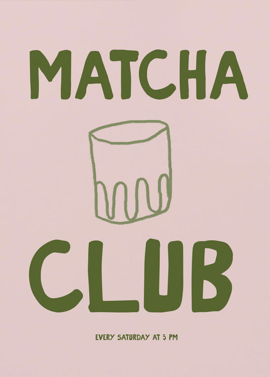 Matcha Gathering | Poster