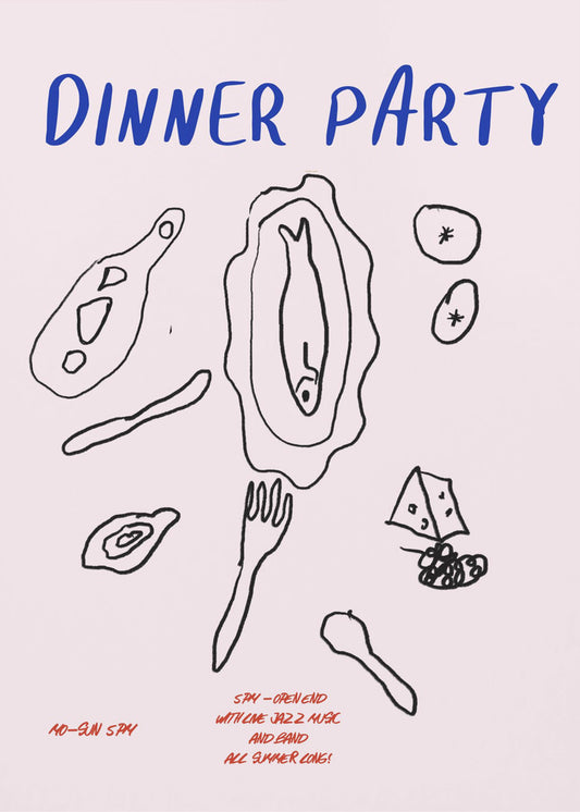 Minimalist Feast | Poster