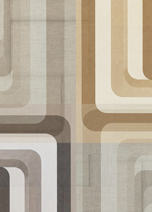 Analoge Träume, gewebtes Geschichtenmuster | Poster