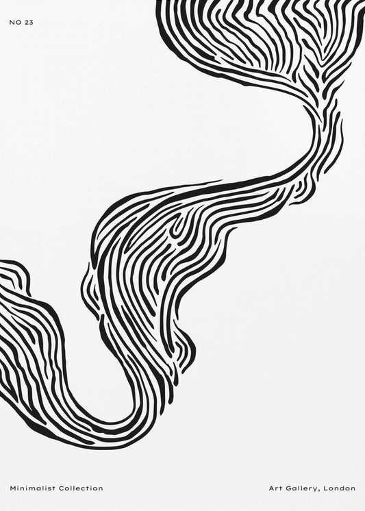 Flowing Lines | Poster