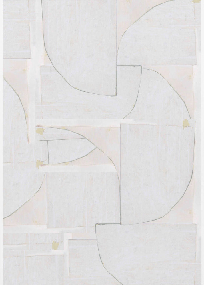 White Shapes | Poster
