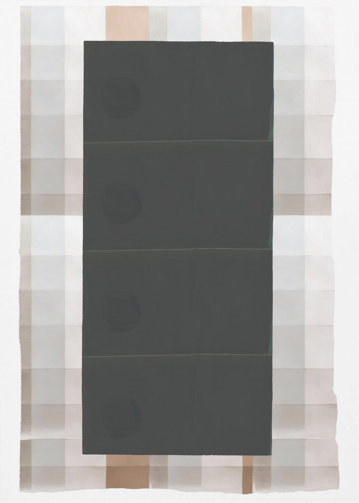 Monochromes Mosaik | Leinwand