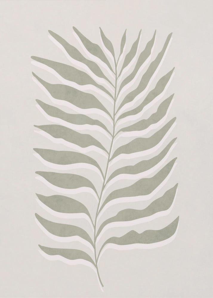 Olivgrünes Blatt | Poster