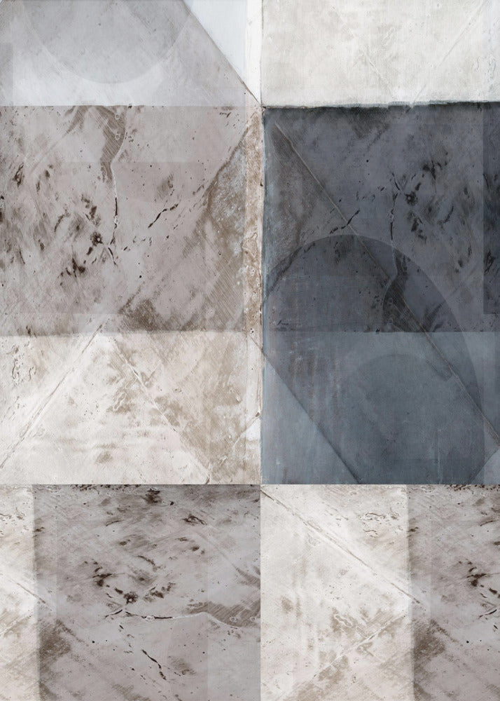 Abstraktes geometrisches Muster | Poster