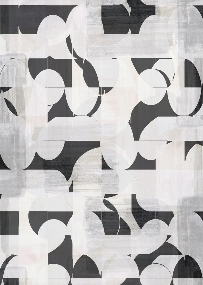 Geometrische Formen und monochrome Töne | Leinwand