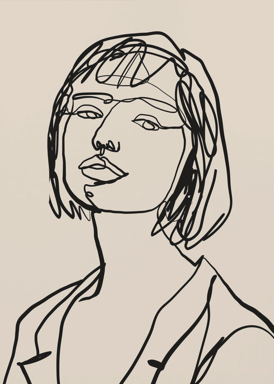 Strichzeichnungen | Poster