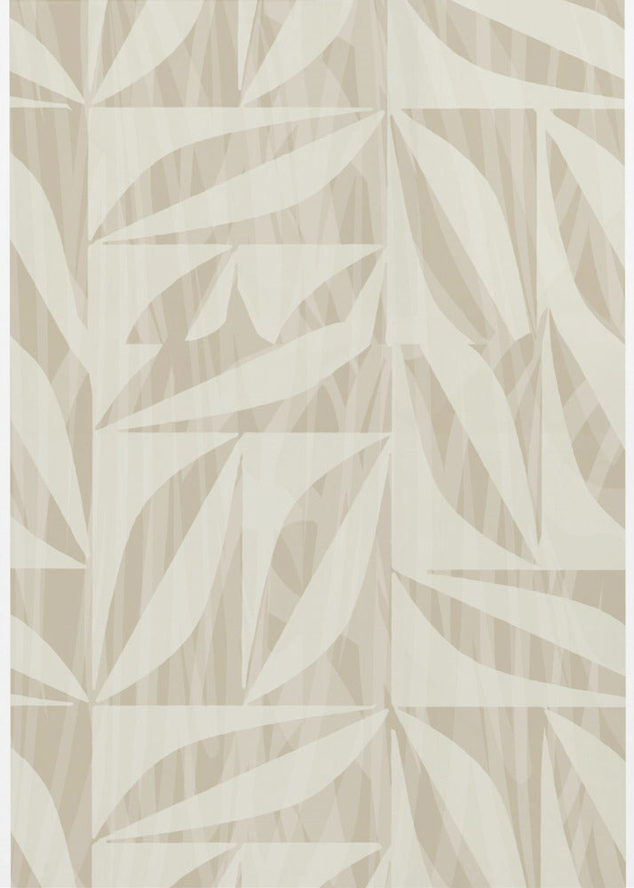 Dezentes botanisches Muster | Leinwand
