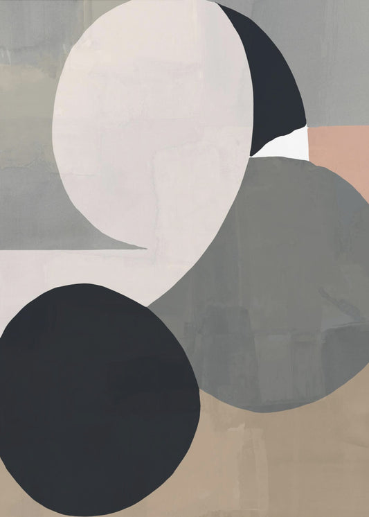 Sich kreuzende Kugeln | Poster