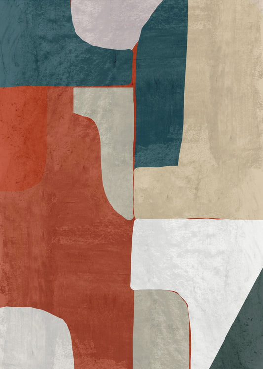 Erde und Gezeiten greifen ineinander | Poster