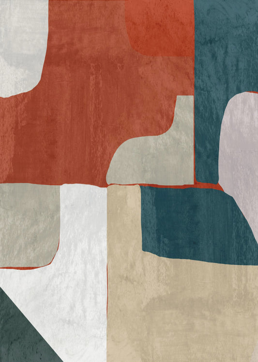 Erde und Gezeiten greifen ineinander | Poster