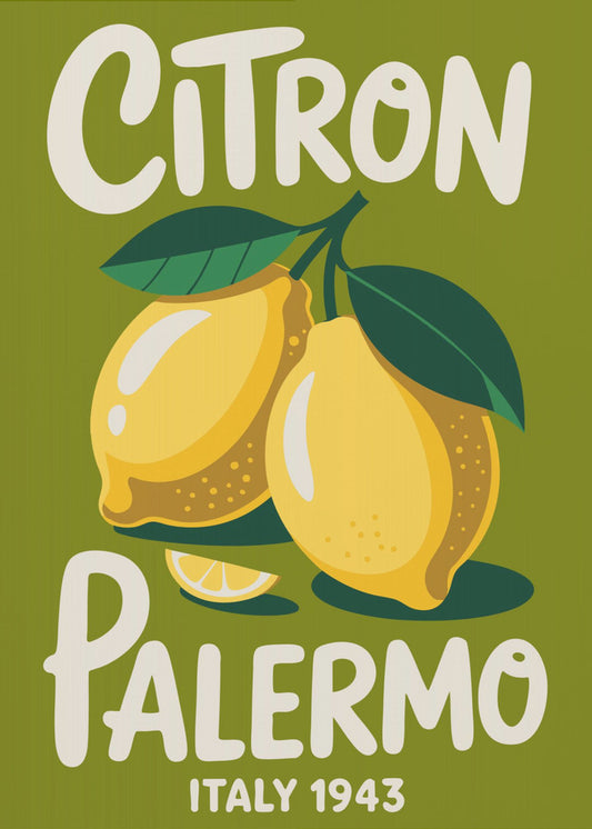 Zitronenernte | Poster