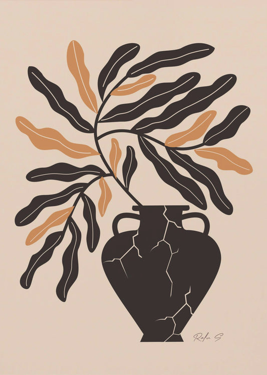 Gentle Life In A Broken Vase | Poster