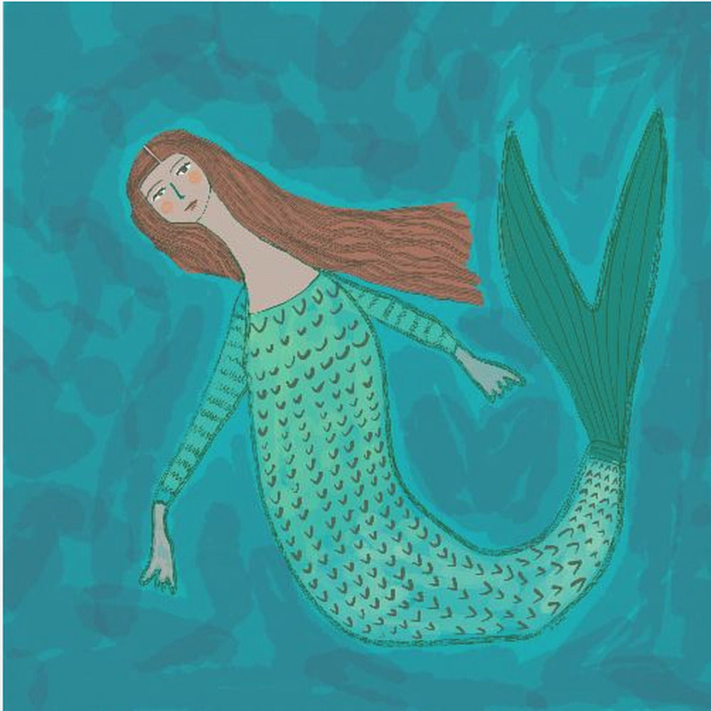 Mermaid BLUE | Canvas