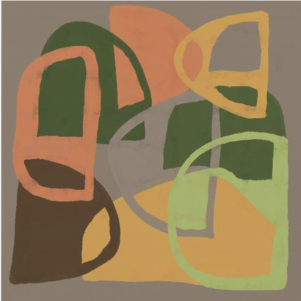 Abstract patterns in earth colours | Poster