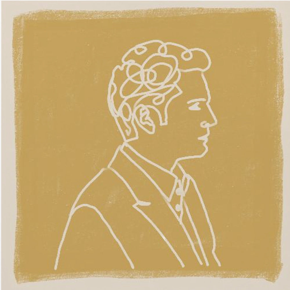 Man Liine Drawing | Poster