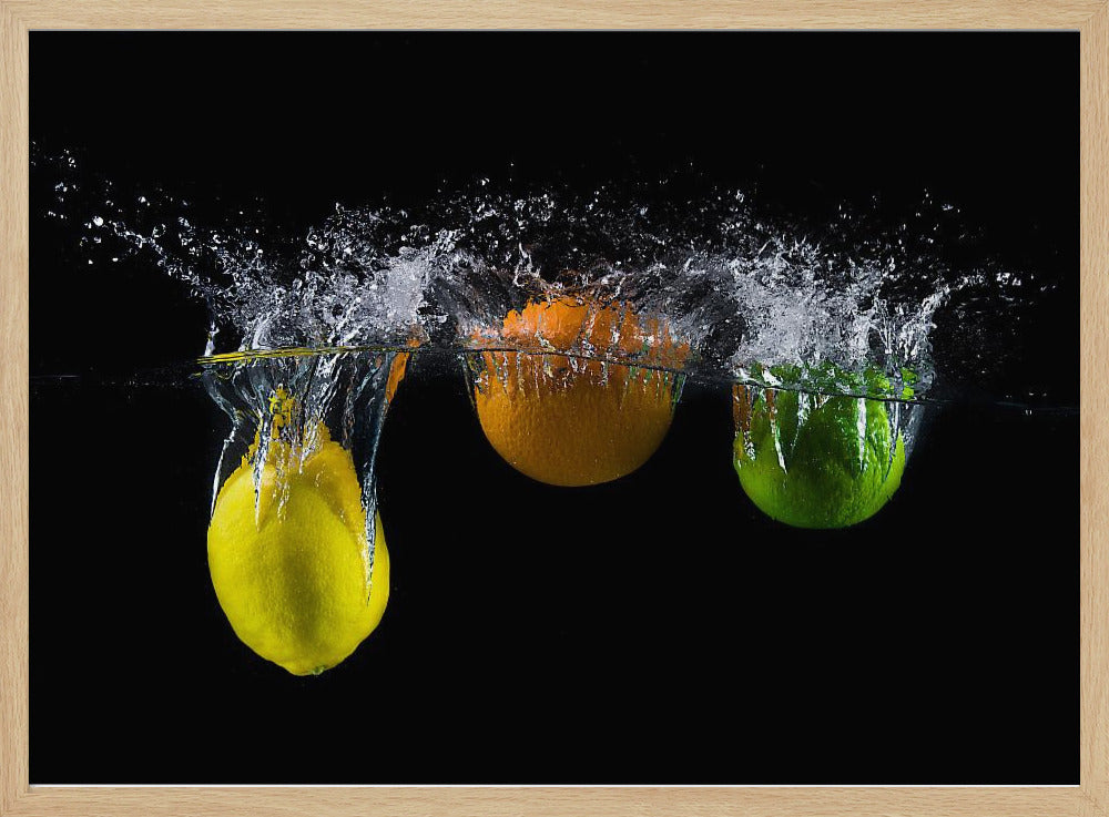 Dreifacher Zitrusspritzer | Poster
