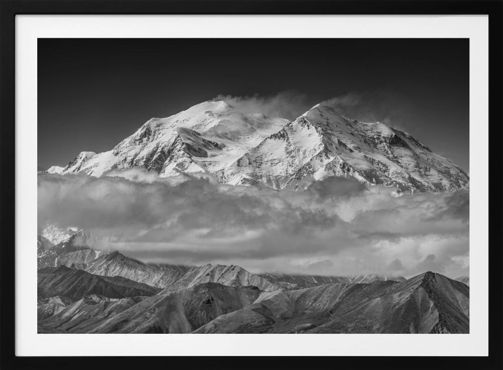 Denali von der gegenüberliegenden Gratlinie aus | Poster