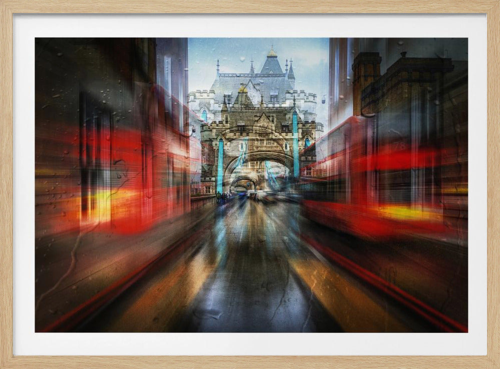 The red bus | Poster