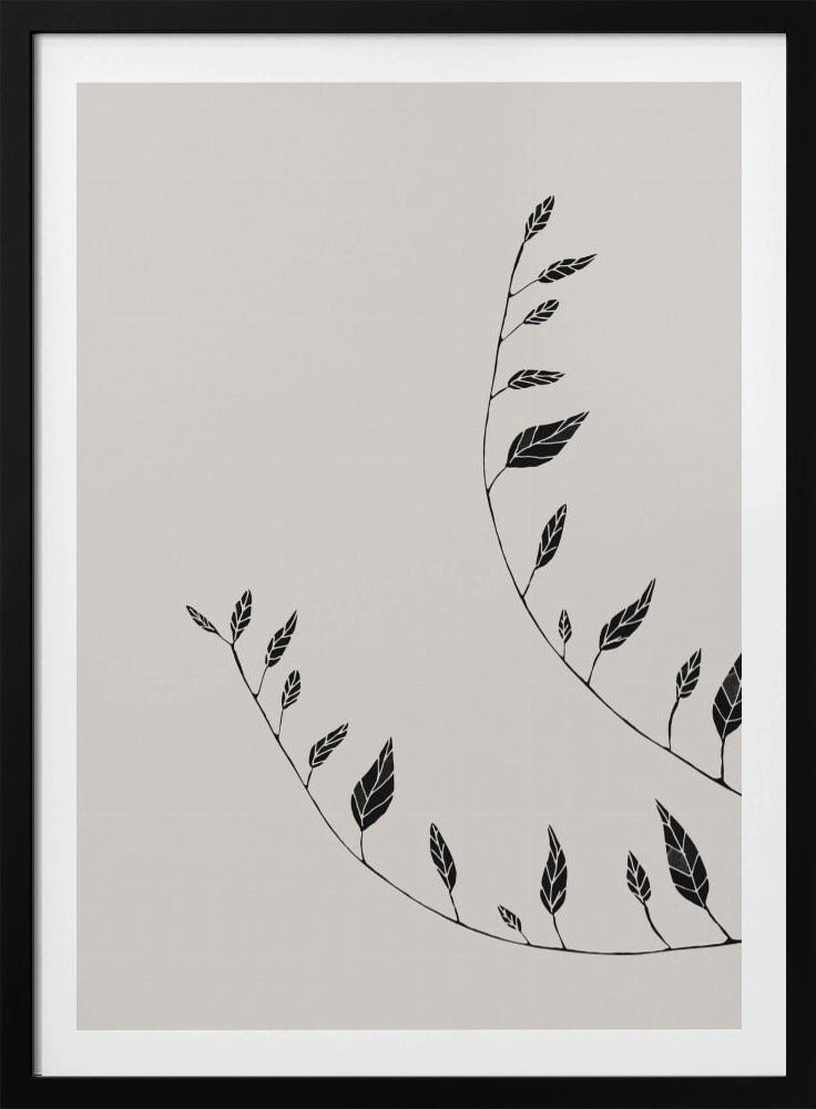 Gewellte Zweige | Poster