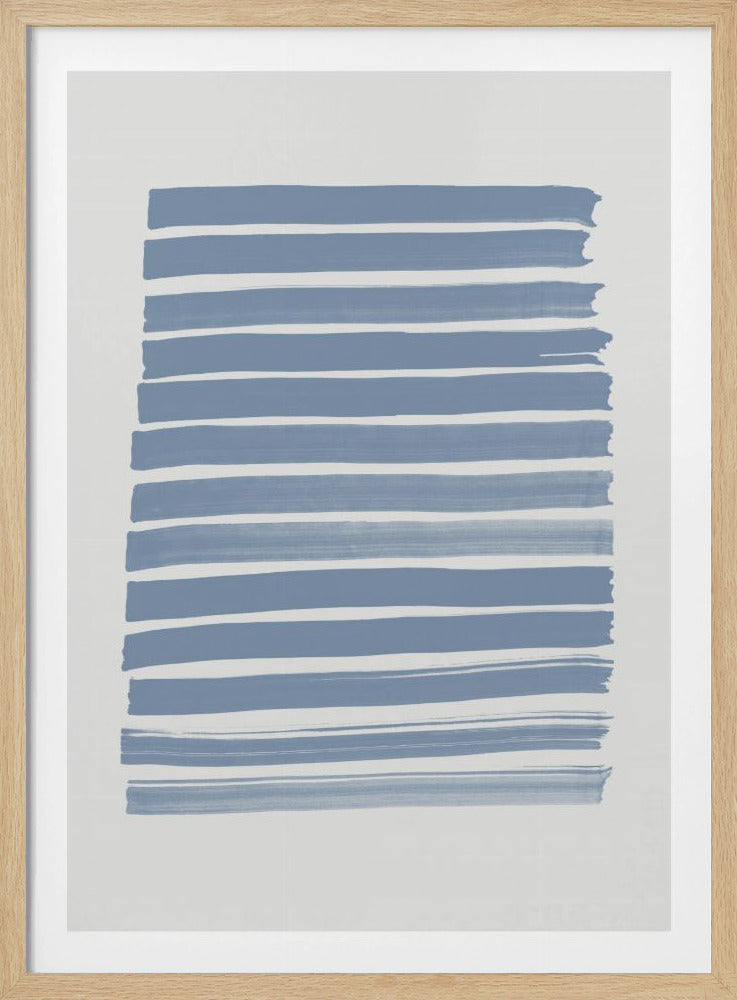 Blue Strokes | Poster