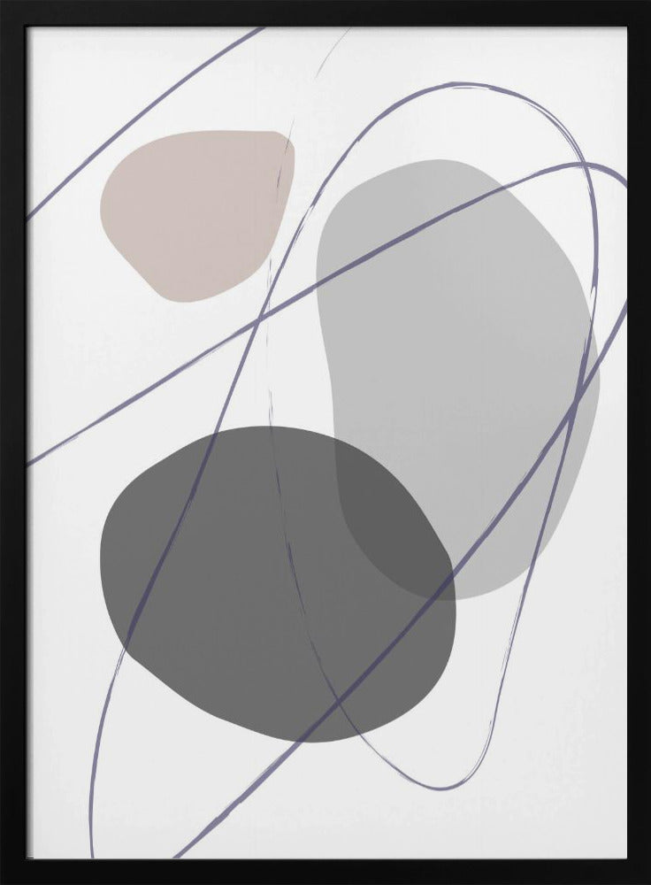 New Shapes Beige Nr. 2 | Poster