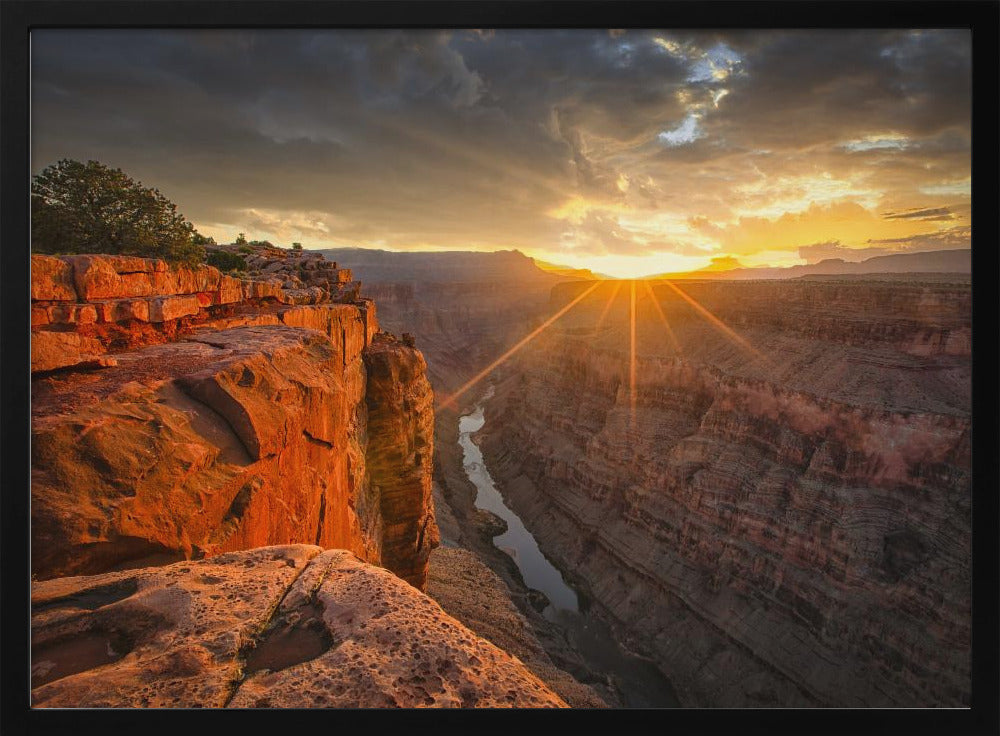 Sonnenaufgang über dem Grand Canyon | Poster