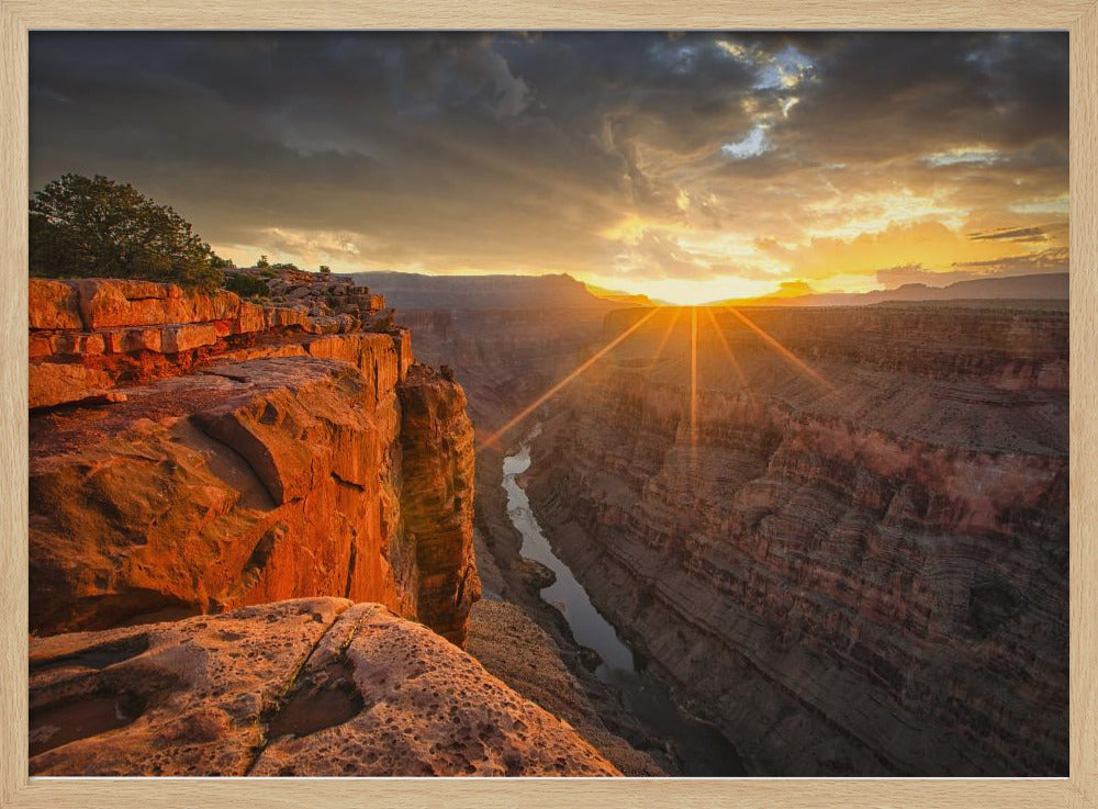 Sonnenaufgang über dem Grand Canyon | Poster