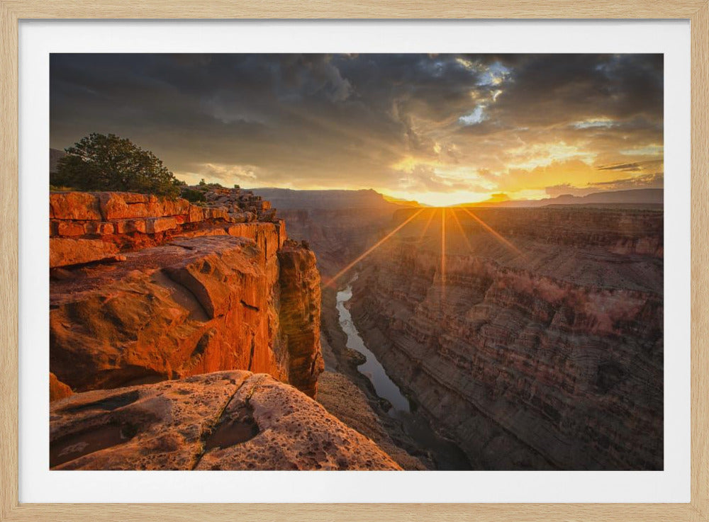 Sonnenaufgang über dem Grand Canyon | Poster