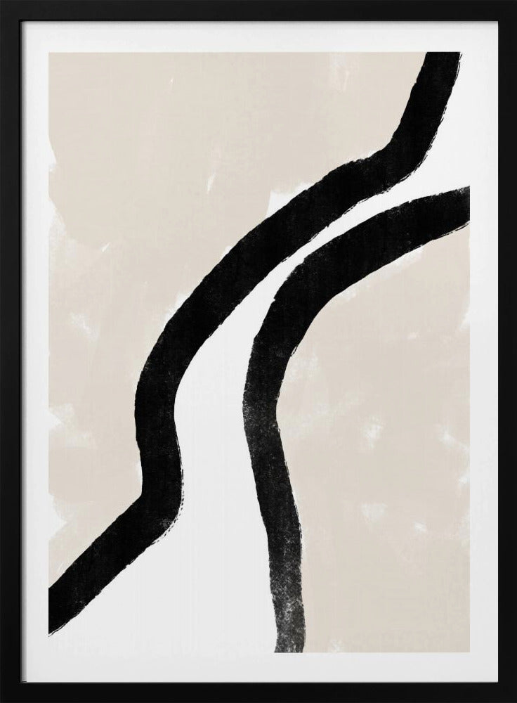 Bold Black Lines | Poster