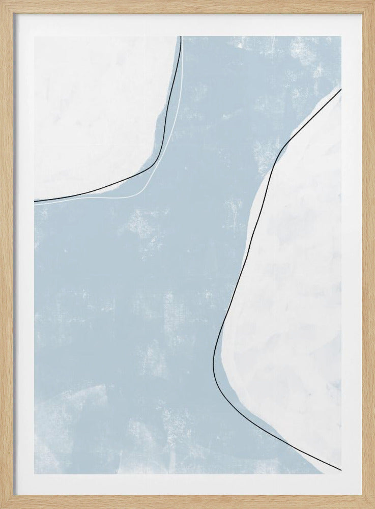 Minimalistische organische Formen | Poster