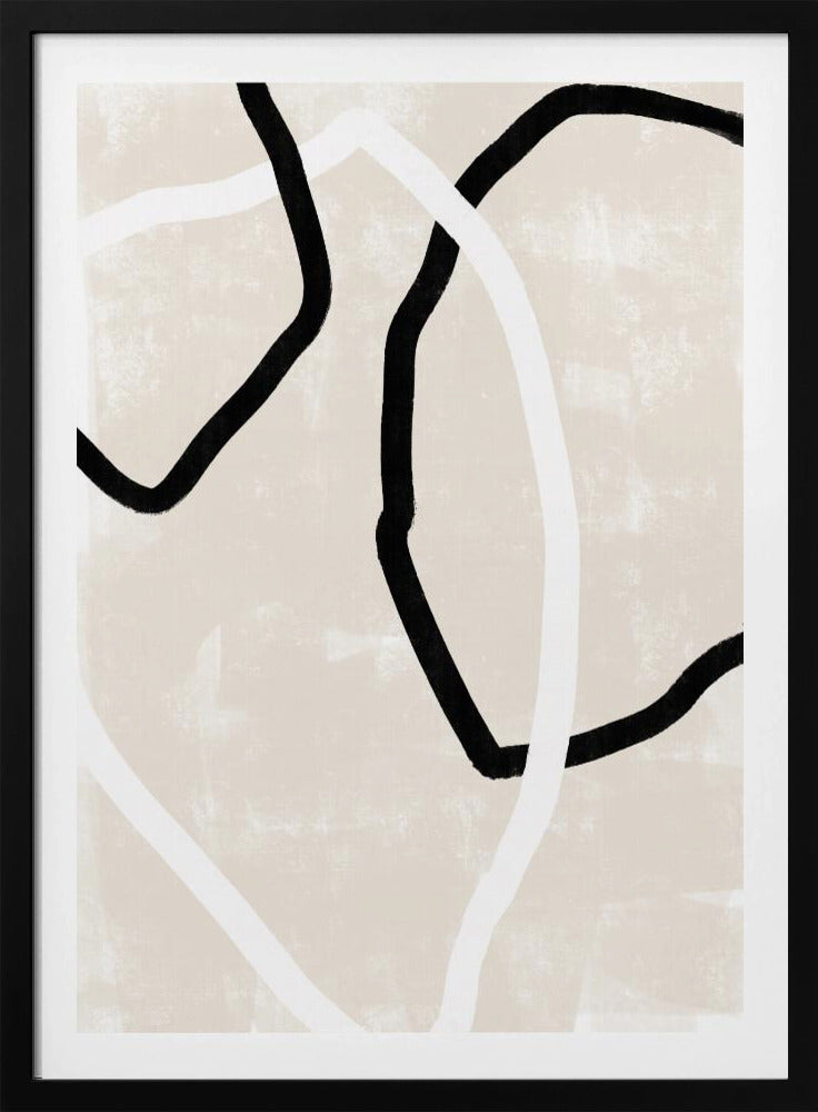 Curved Lines Dance | Poster
