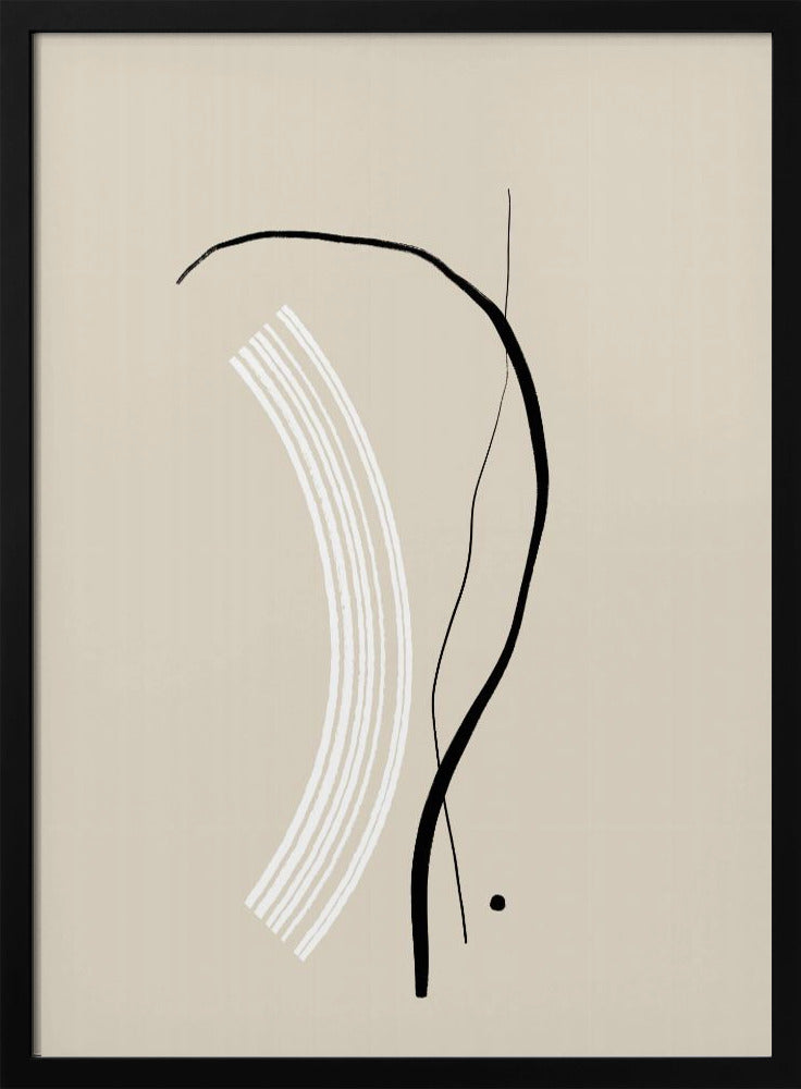 Tanz der fließenden Linien | Poster