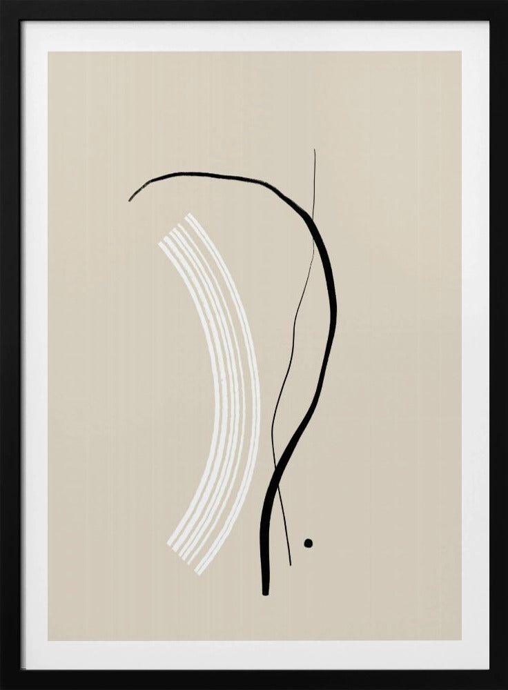 Tanz der fließenden Linien | Poster