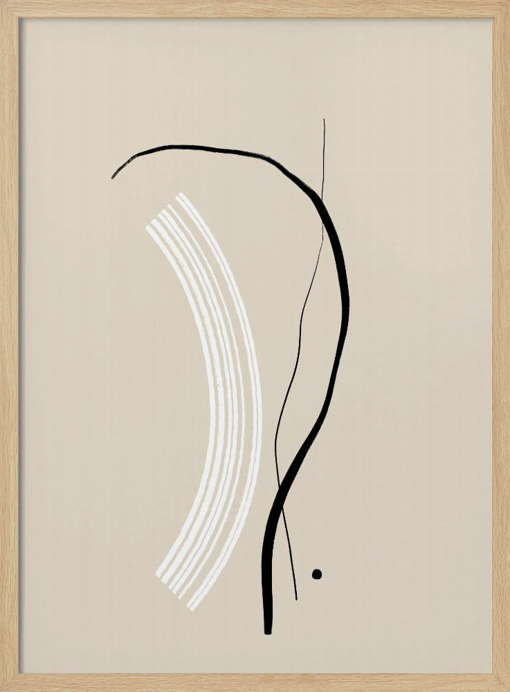 Tanz der fließenden Linien | Poster