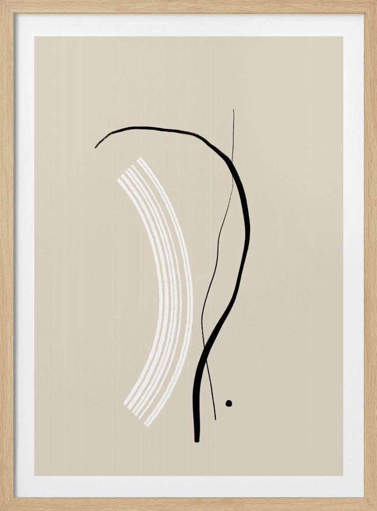 Tanz der fließenden Linien | Poster