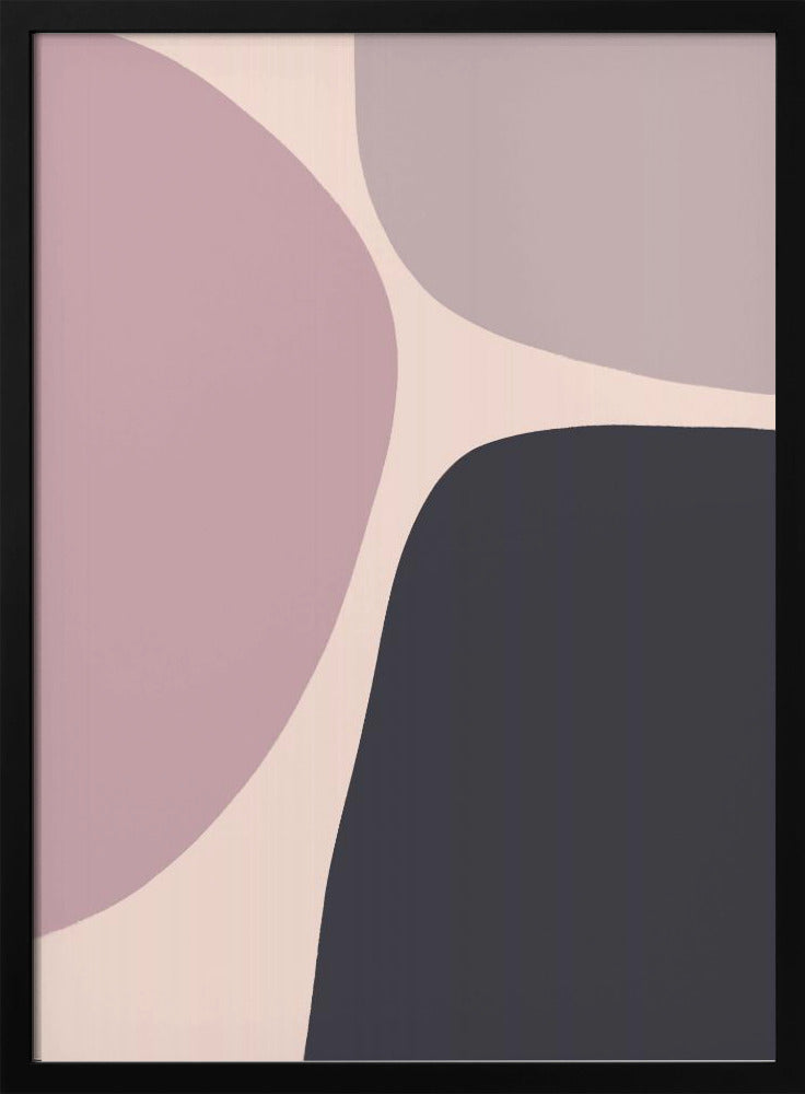 Gedämpfte Formen Harmonie | Poster