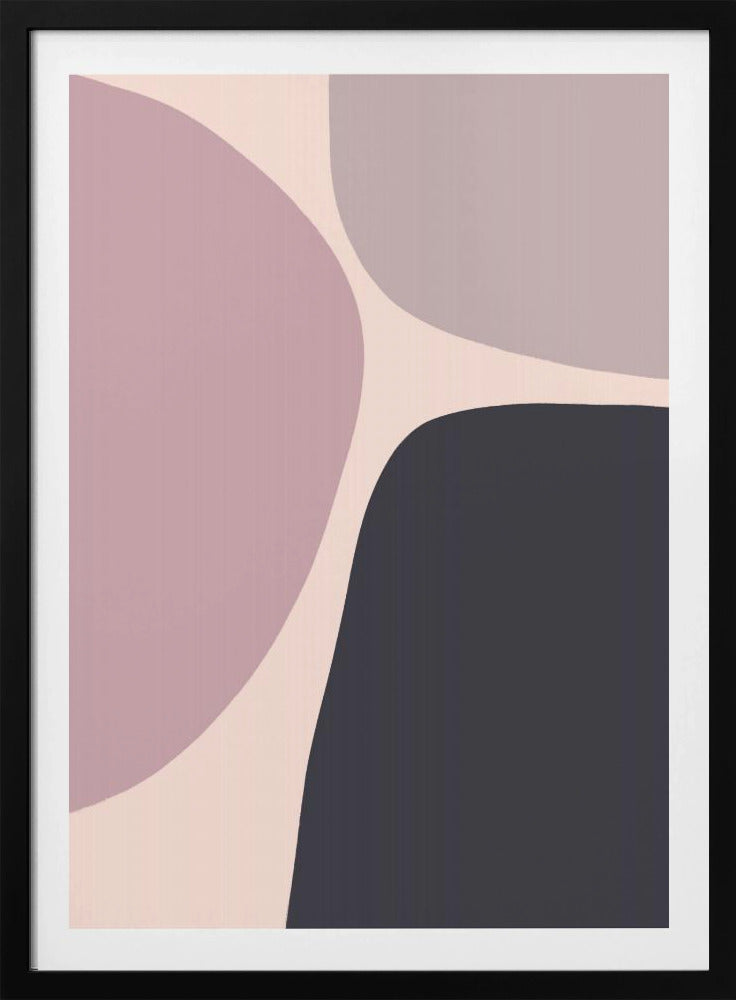 Gedämpfte Formen Harmonie | Poster