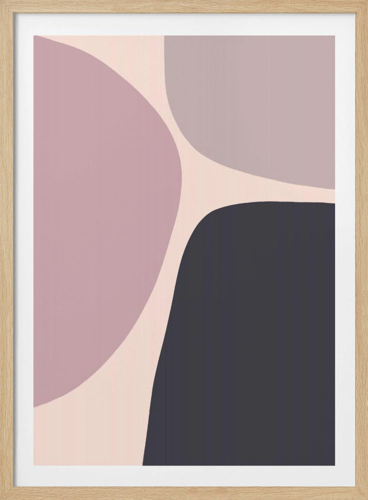 Gedämpfte Formen Harmonie | Poster