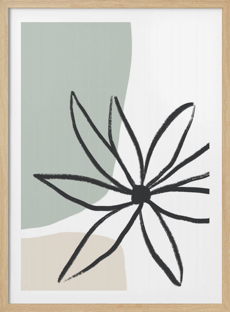 Blütenblätter der Einfachheit | Poster